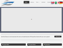 Tablet Screenshot of karpathosboat.com